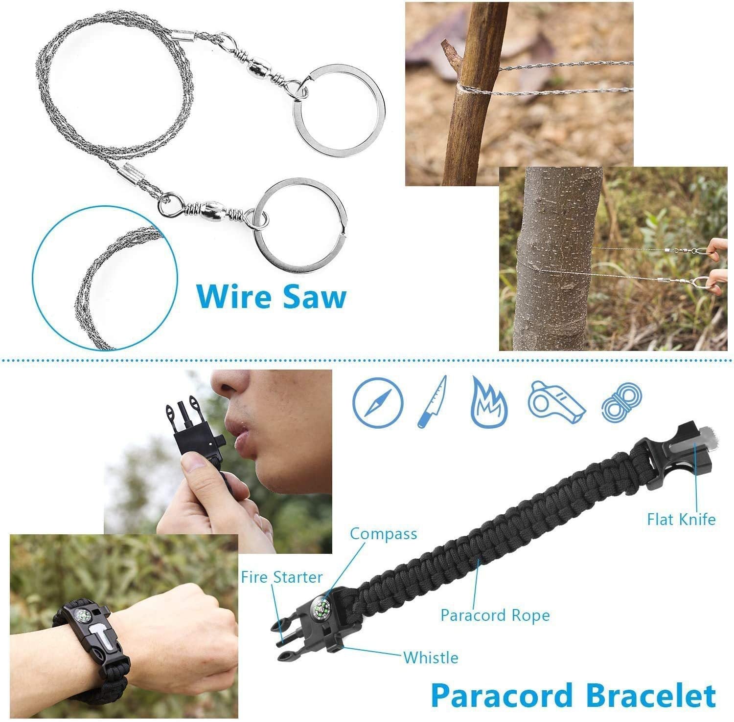 Outdoor Survival Tool Kit Camping Set