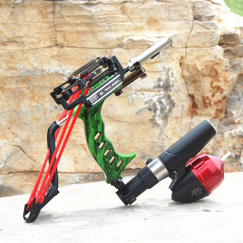 Nouvelle catapulte de haute qualité pour le camping, la pêche, la chasse et le tir en extérieur : jouets de voyage et accessoires de camping.