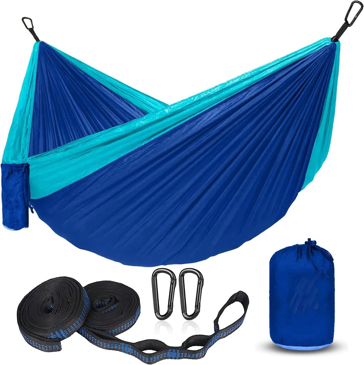 Hamac Polar Everest, accessoire de camping pliable simple ou double, léger, en nylon, avec sac de transport