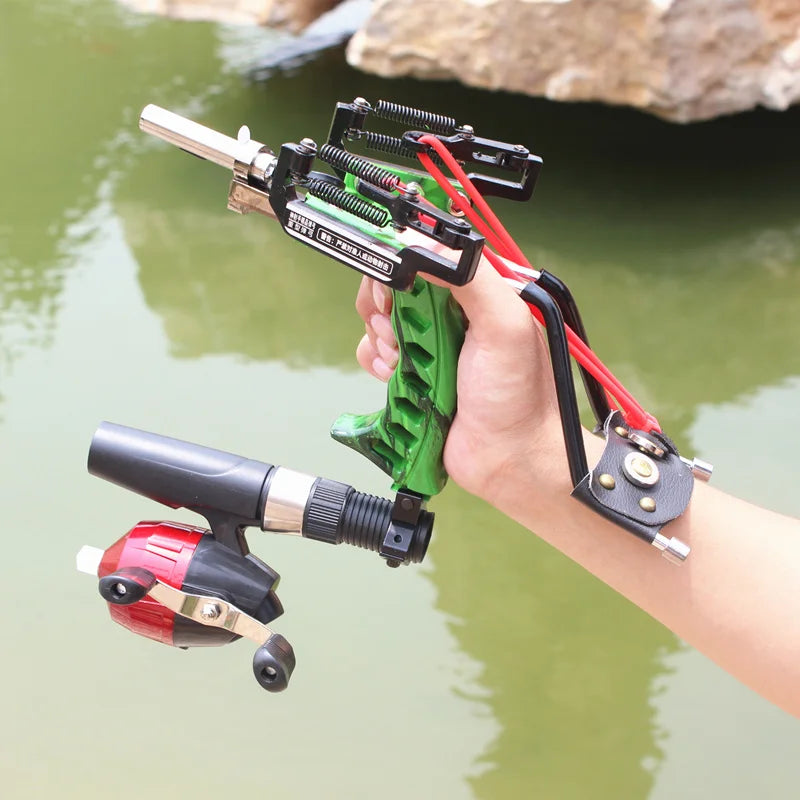 Nouvelle catapulte de haute qualité pour le camping, la pêche, la chasse et le tir en extérieur : jouets de voyage et accessoires de camping.