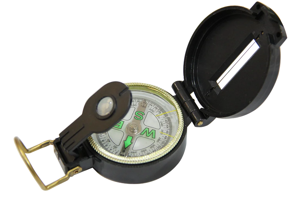 Kit de survie professionnel 7 en 1, léger, en plastique vert, idéal pour le camping, la randonnée et les voyages.