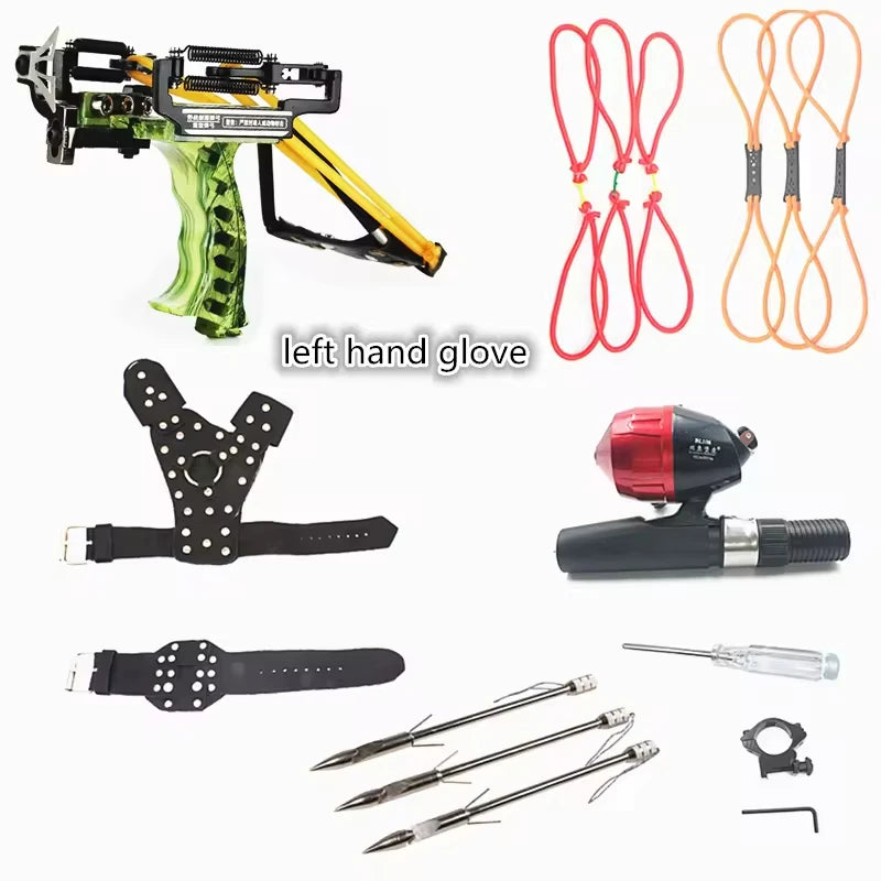 Nouvelle catapulte de haute qualité pour le camping, la pêche, la chasse et le tir en extérieur : jouets de voyage et accessoires de camping.