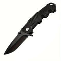NNEOBA Survival Folding Knife Black