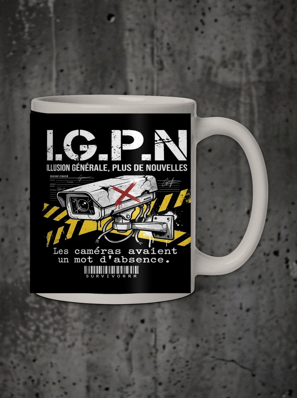 Mug I.G.P.N, face