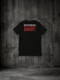 T-shirt Ma voiture boit SURVIVORRR, vue dos sur mur béton