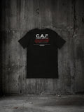 T-shirt C.A.F SURVIVORRR, vue dos sur mur béton