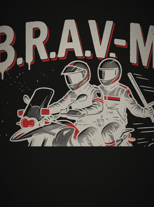 Détail impression B.R.A.V-M.