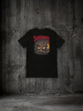 T-shirt Rats SURVIVORRR noir, dos, sur mur béton