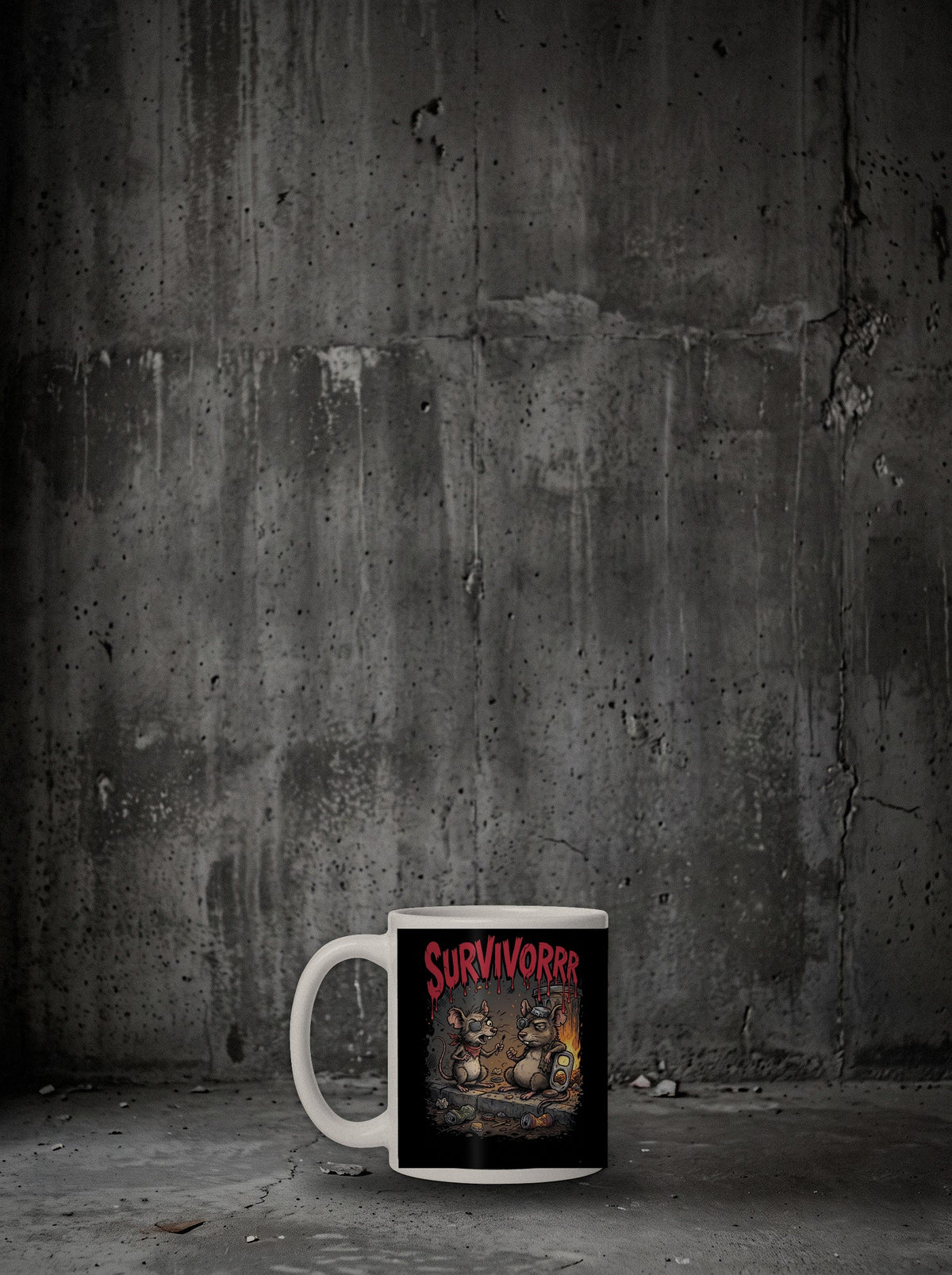Mug Rats SURVIVORRR, autre face